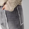 Baggy jeans med fransar Baggy jeans med fransar