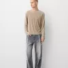 Baggy jeans med fransar Baggy jeans med fransar