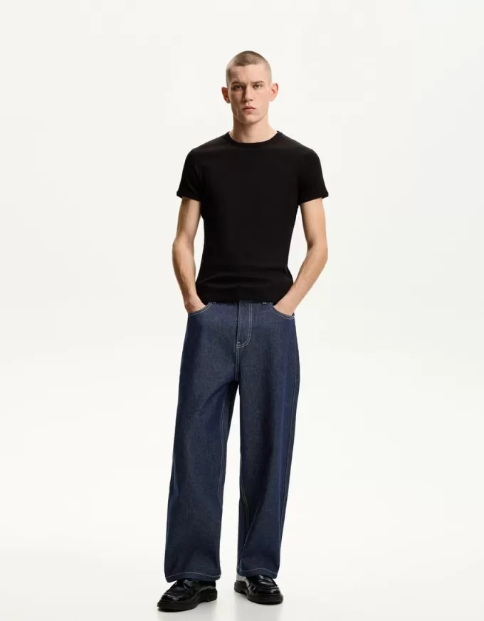 Baggy jeans med lös passform Baggy jeans med lös passform