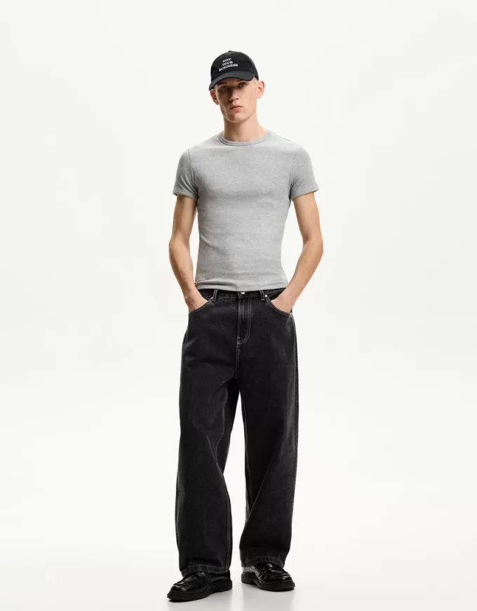 Baggy jeans med lös passform Baggy jeans med lös passform
