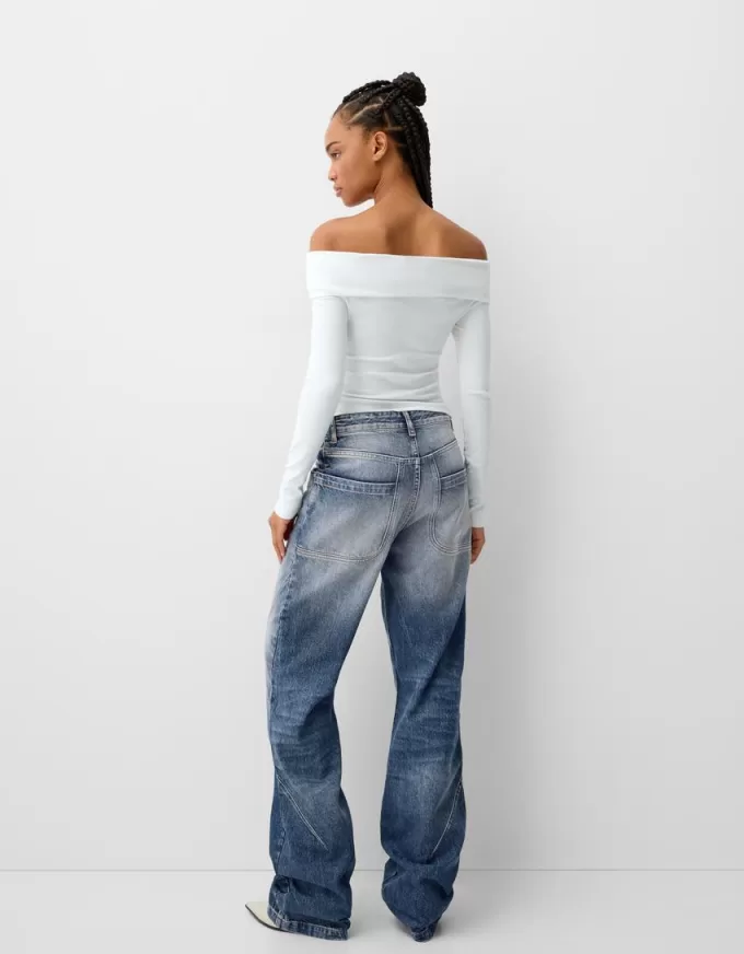 Baggy jeans med lös passform Baggy jeans med lös passform