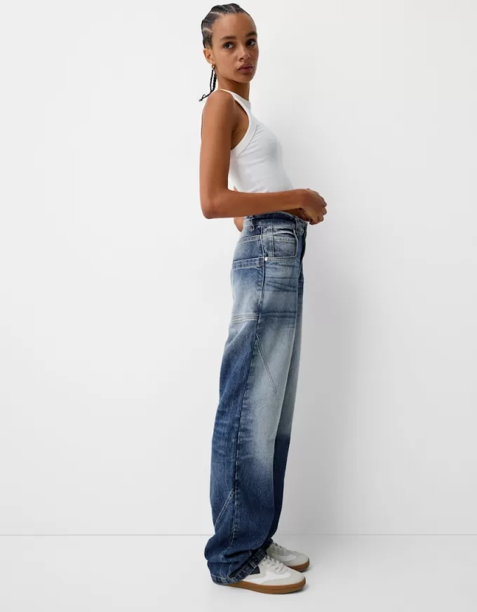 Baggy jeans med lös passform Baggy jeans med lös passform