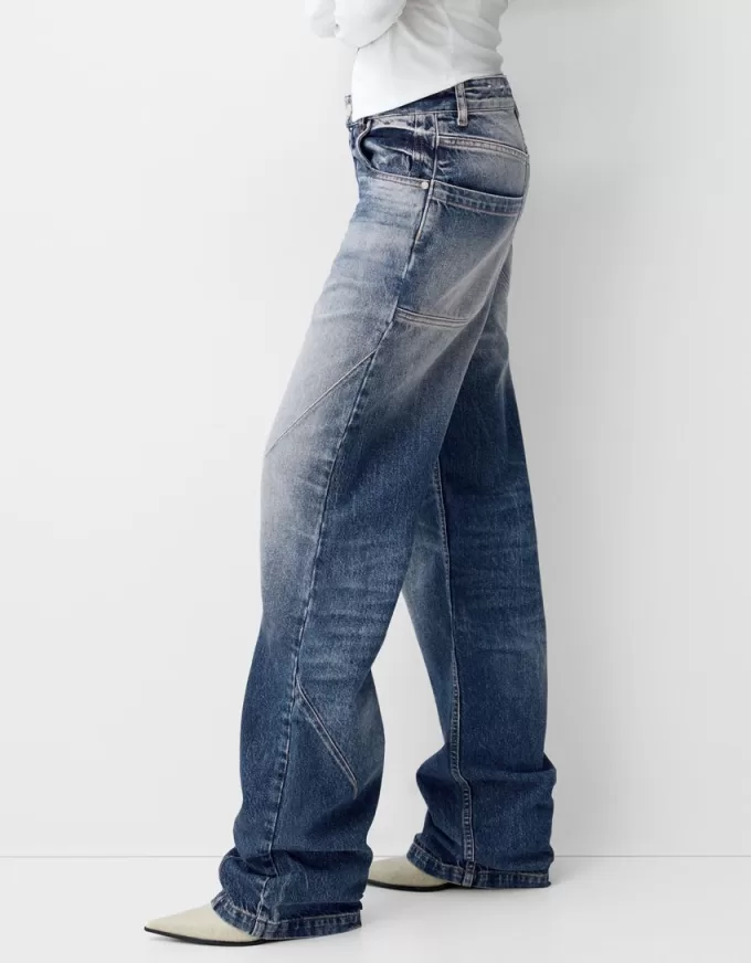 Baggy jeans med lös passform Baggy jeans med lös passform