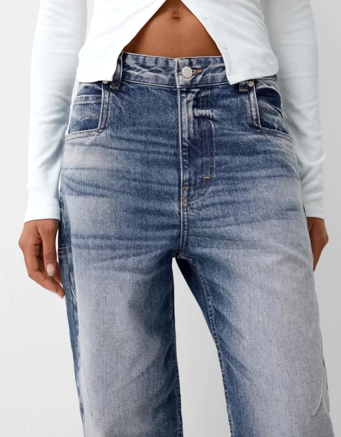 Baggy jeans med lös passform Baggy jeans med lös passform