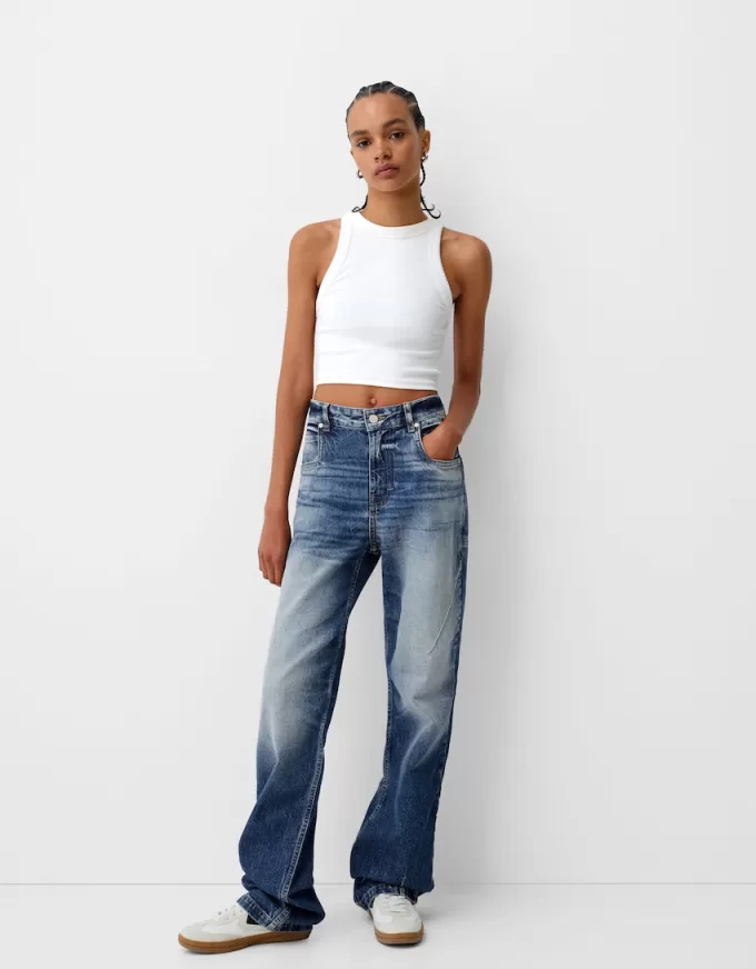 Baggy jeans med lös passform Baggy jeans med lös passform