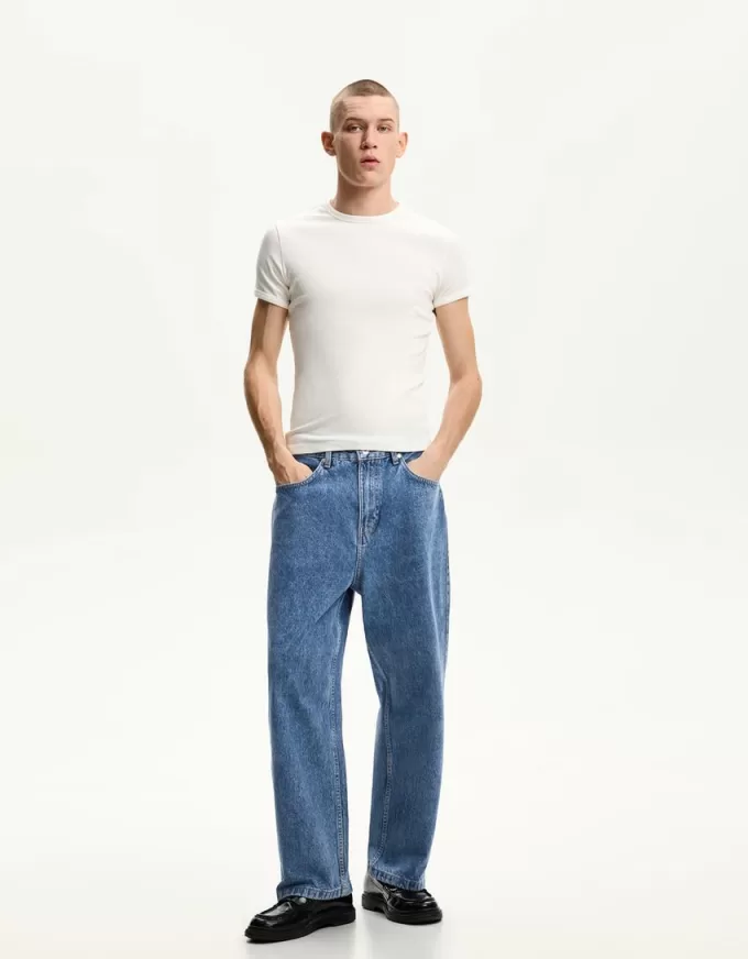 Baggy jeans med lös passform Baggy jeans med lös passform