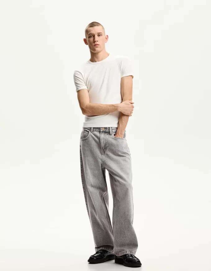 Baggy jeans med lös passform Baggy jeans med lös passform