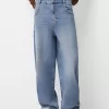 Baggy jeans med sömdetaljer Baggy jeans med sömdetaljer