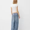 Baggy jeans med sömdetaljer Baggy jeans med sömdetaljer