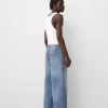 Baggy jeans med sömdetaljer Baggy jeans med sömdetaljer