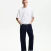 Baggy jeans med uppvikbara fållar Baggy jeans med uppvikbara fållar