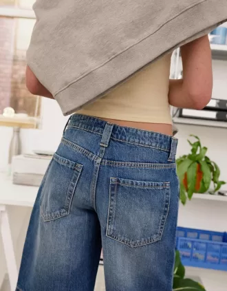 Baggy jeansshorts