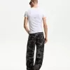 Baggy printade jeans Baggy printade jeans
