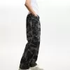 Baggy printade jeans Baggy printade jeans