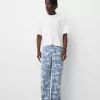 Baggy printade jeans Baggy printade jeans