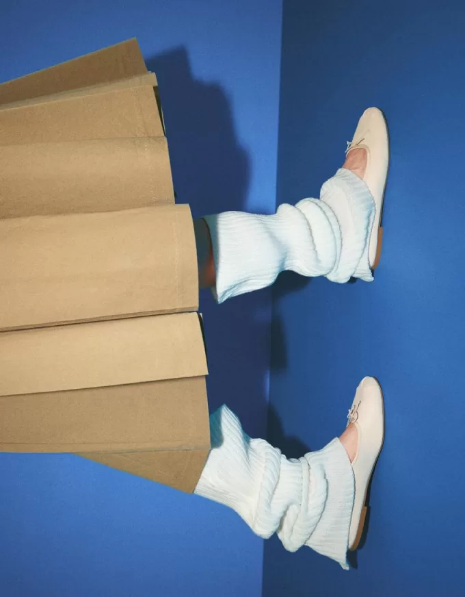 Ballerinor med strumpor Ballerinor med strumpor