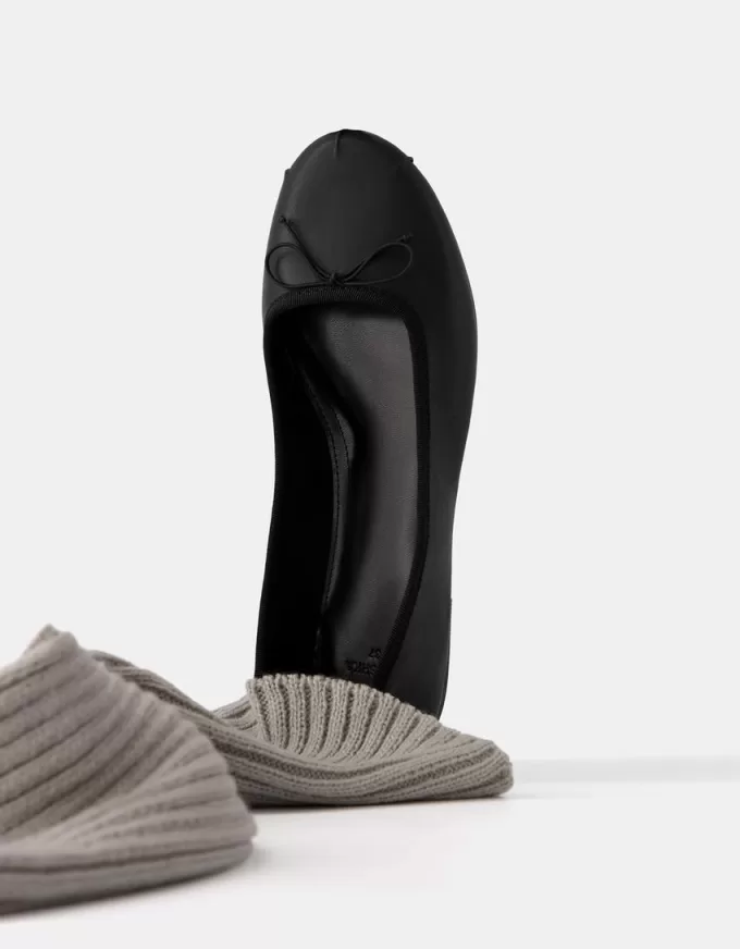 Ballerinor med strumpor Ballerinor med strumpor