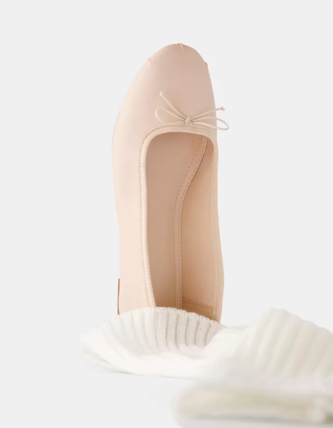 Ballerinor med strumpor Ballerinor med strumpor