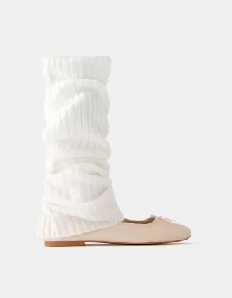 Ballerinor med strumpor