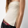 Bandeau-topp med sidoslits Bandeau-topp med sidoslits