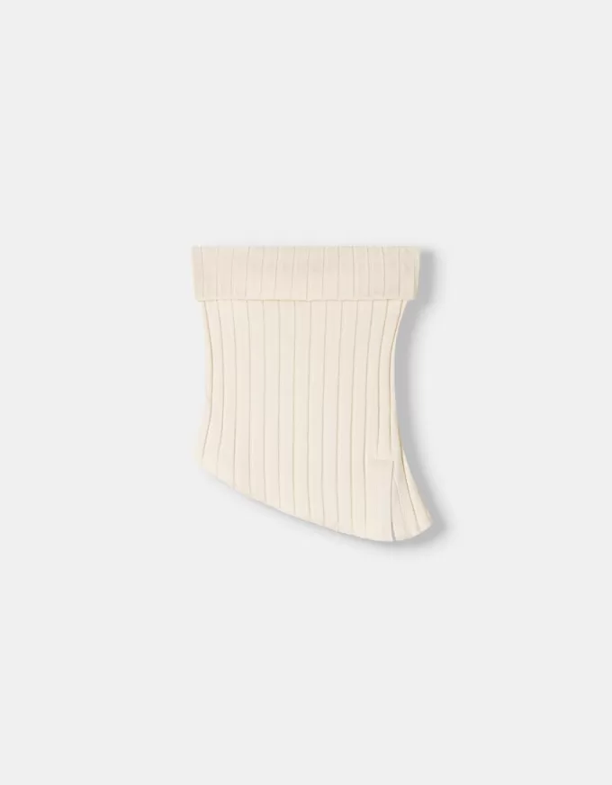 Bandeau-topp med sidoslits Bandeau-topp med sidoslits