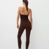 Bandeau utskuren jumpsuit Bandeau utskuren jumpsuit