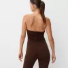 Bandeau utskuren jumpsuit Bandeau utskuren jumpsuit