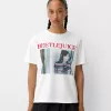 Beershka x Beetlejuice T-shirt med tryck Beershka x Beetlejuice T-shirt med tryck