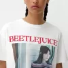 Beershka x Beetlejuice T-shirt med tryck Beershka x Beetlejuice T-shirt med tryck