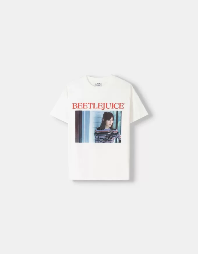 Beershka x Beetlejuice T-shirt med tryck Beershka x Beetlejuice T-shirt med tryck