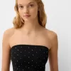 Bejeweled bandeau topp Bejeweled bandeau topp