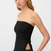 Bejeweled bandeau topp Bejeweled bandeau topp