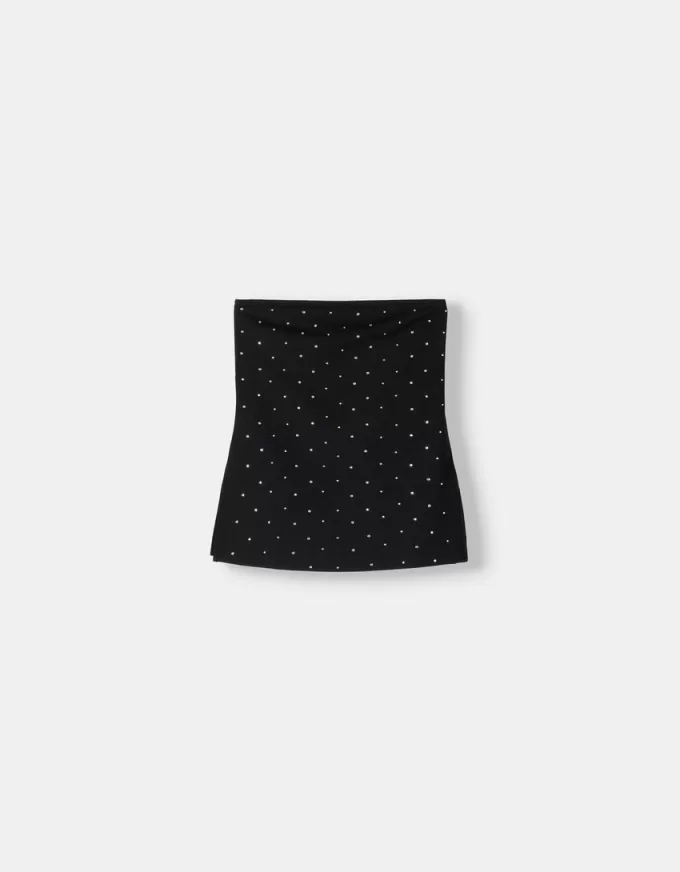 Bejeweled bandeau topp Bejeweled bandeau topp