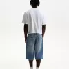 Bermudashorts för skejtare i jeans Bermudashorts för skejtare i jeans