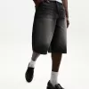 Bermudashorts för skejtare i jeans Bermudashorts för skejtare i jeans
