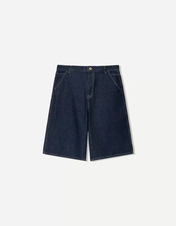Bermudashorts för skejtare i jeans Bermudashorts för skejtare i jeans