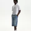 Bermudashorts för skejtare i jeans Bermudashorts för skejtare i jeans