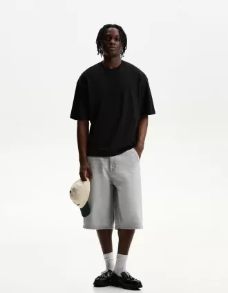 Bermudashorts för skejtare i jeans
