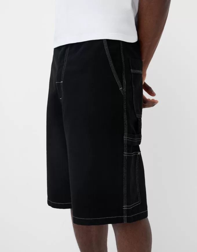 Bermudashorts för snickare med vida ben Bermudashorts för snickare med vida ben