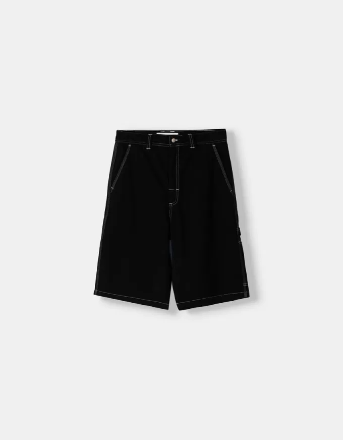 Bermudashorts för snickare med vida ben Bermudashorts för snickare med vida ben