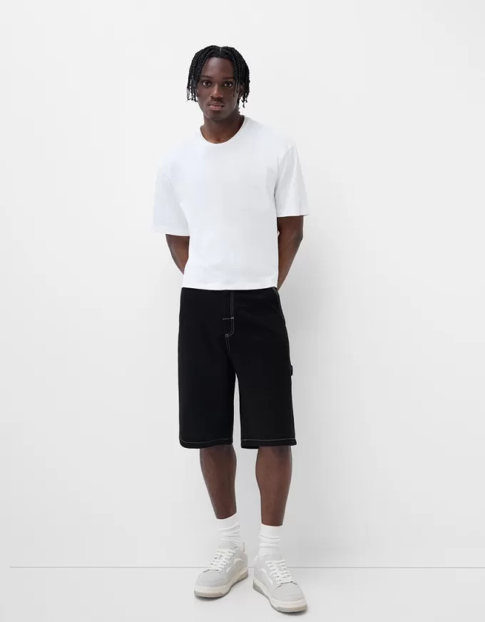 Bermudashorts för snickare med vida ben Bermudashorts för snickare med vida ben
