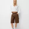 Bermudashorts från bomullssnickare Bermudashorts från bomullssnickare