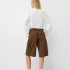Bermudashorts från bomullssnickare Bermudashorts från bomullssnickare