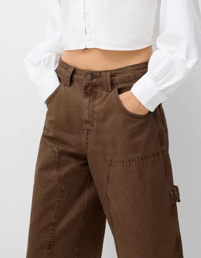 Bermudashorts från bomullssnickare Bermudashorts från bomullssnickare