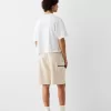 Bermudashorts i plysch cargo Bermudashorts i plysch cargo