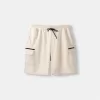 Bermudashorts i plysch cargo Bermudashorts i plysch cargo