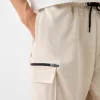 Bermudashorts i plysch cargo Bermudashorts i plysch cargo