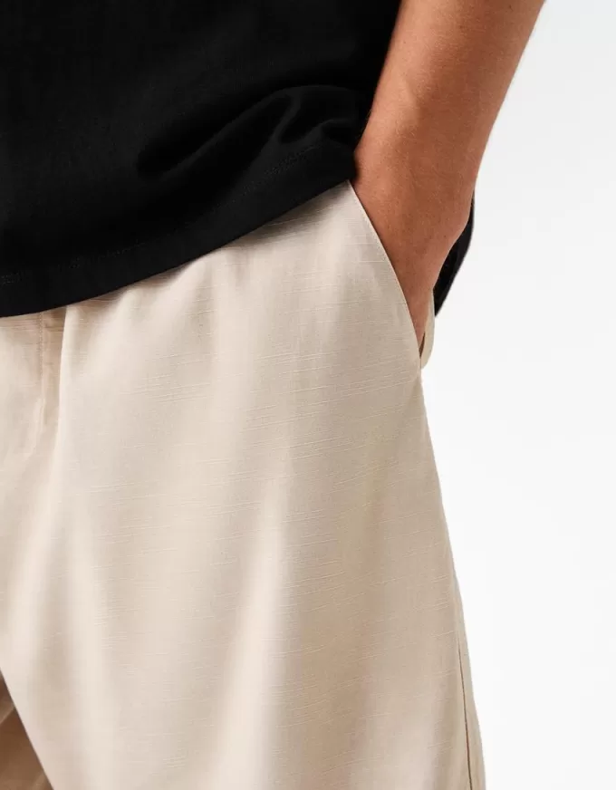 Bermudashorts med vida ben Bermudashorts med vida ben