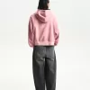 Beskuren hoodie med tryck Beskuren hoodie med tryck
