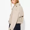 Beskuren trenchcoat
